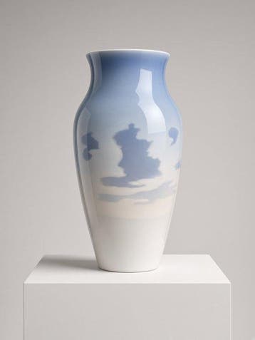 Vase - Un grand vase en porcelaine de Royal Copenhagen «