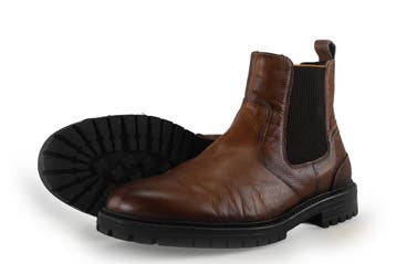 Sub55 Enkellaarzen in maat 43 Cognac, Kleding | Heren, Schoenen, Sub55, Overige kleuren, Verzenden, Overige typen