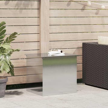 vidaXL Tuinkussens opbergdoos Gegalvaniseerd staal 55 x 50,5, Verzenden, Nieuw
