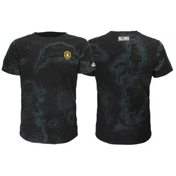 World of Warcraft WoW Azeroth Map T-Shirt, Kleding | Heren, Nieuw