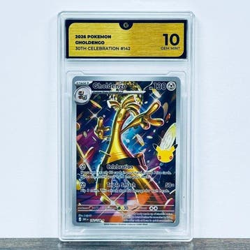 Pokémon Graded card - Gholdengo 142 - 30th Anniversary –