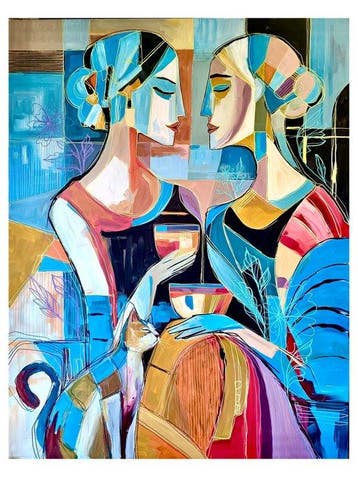 Kiri Aguilera (1982) XL 120 x 90 cm - Vínculo Sagrado