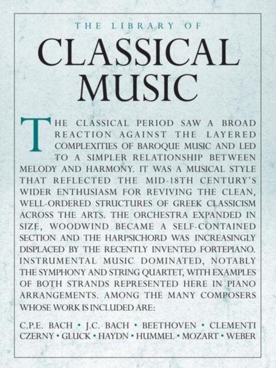 The Library Of Classical Music 9781783052547, Boeken, Taal | Engels, Gelezen, Verzenden