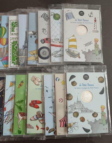 Frankrijk. 10 Euro 2016 Le Petit Prince (24 coins)