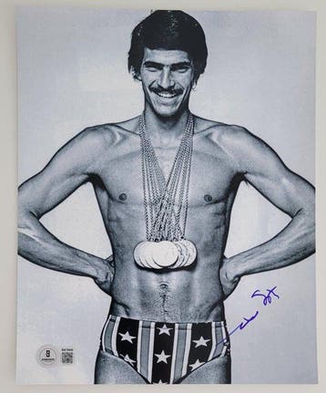 Natation - Jeux Olympique 1972 - Mark Spitz - Photographie