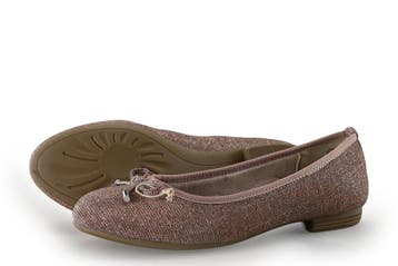 Marco Tozzi Ballerinas in maat 38 Goud, Overige kleuren, Verzenden, Marco Tozzi, Ballerina's