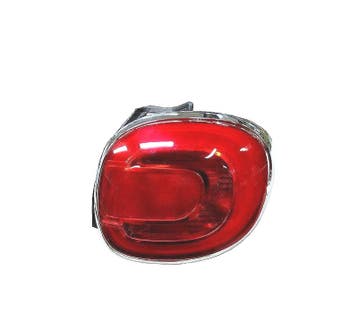 FEUX ARRIÈRE DROIT LED POUR FIAT 500L 12-17 CONTOUR CHROMÉ, Verzenden