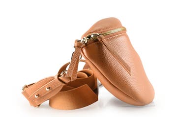 Brise Heuptas Cognac, Handtassen en Accessoires, Tassen | Damestassen, Verzenden, Zo goed als nieuw