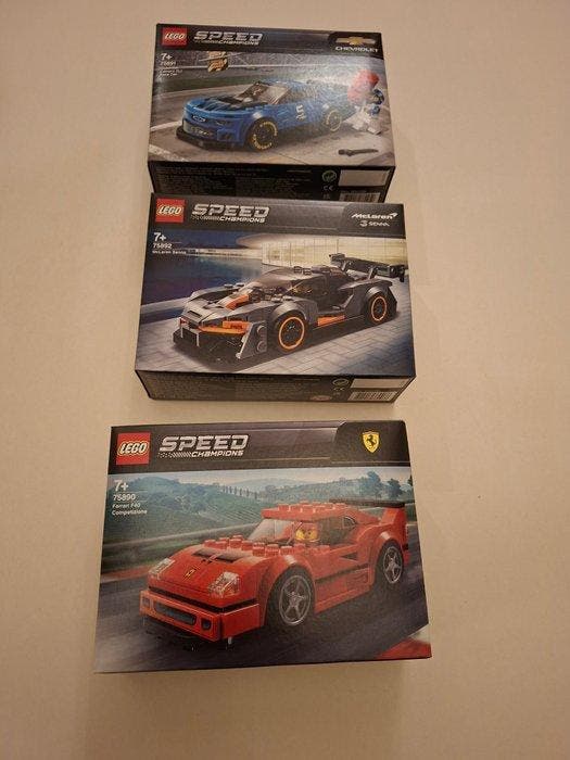 Lego Set - Speed Champions - 3 x Retired Models: Ferrari F40, Enfants & Bébés, Jouets | Duplo & Lego