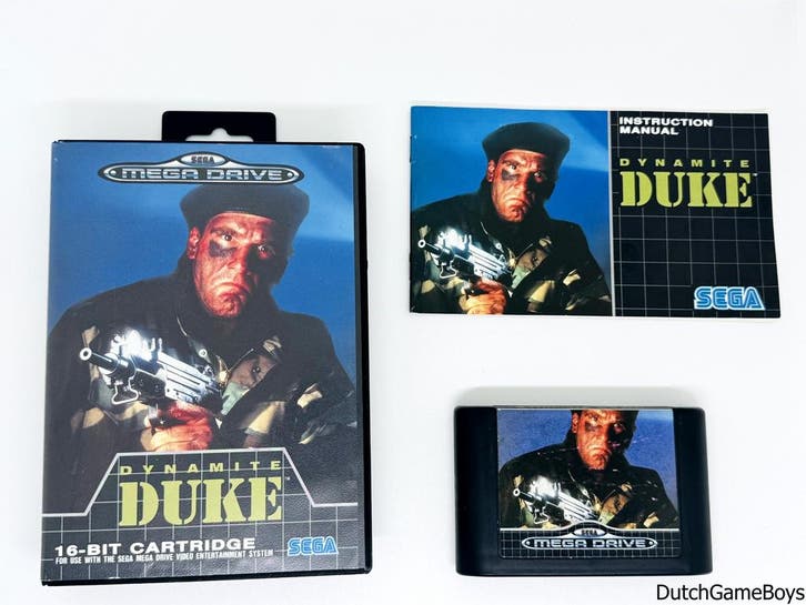 Sega Megadrive - Dynamite Duke, Games en Spelcomputers, Games | Sega, Gebruikt, Verzenden
