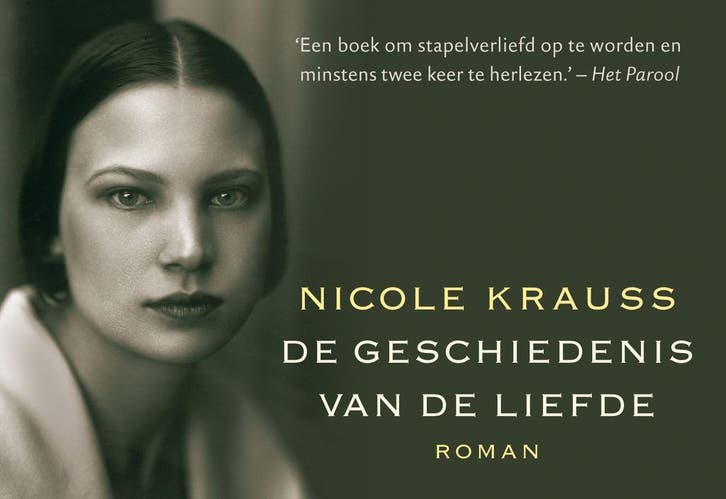 De geschiedenis van de liefde / Dwarsligger / 5, Livres, Romans, Envoi