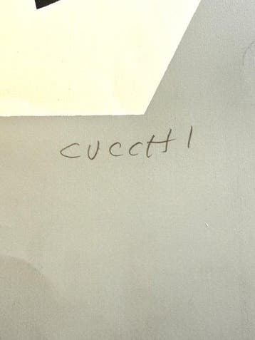 Enzo Cucchi (1949) - Senza titolo