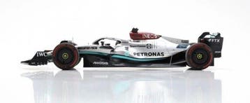 Spark 1:18 - Modelauto - Mercedes w13, George Russell, 4th
