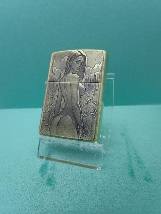 Zippo - Zippo Custom - Lady - Zonder minimumprijs -, Verzamelen, Rookartikelen, Aanstekers en Luciferdoosjes