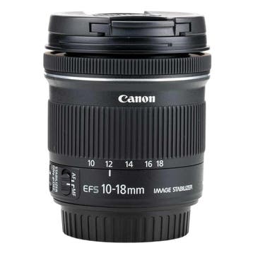 Canon EF-S 10-18mm f/4.5-5.6 IS STM met garantie, Ophalen of Verzenden