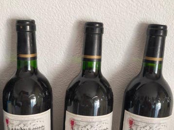 1996 Château de Haute Serre - Cahors - 3 Flessen (0.75