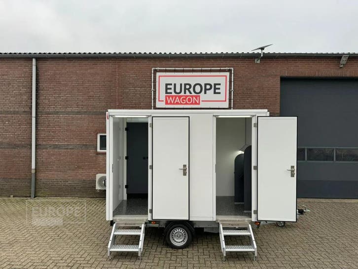 GLOBAL KWALITEIT DUITSE toiletwagen type 2-1-2 GLOBAL rechts, Autos : Divers, Remorques, Enlèvement