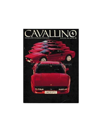 1987 FERRARI CAVALLINO MAGAZINE USA 38, Nieuw