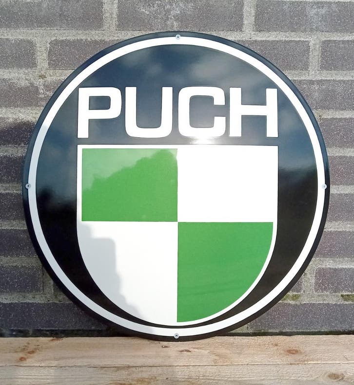 Puch Ø 50 cm., Verzamelen, Merken en Reclamevoorwerpen, Verzenden