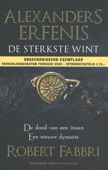 De sterkste wint / Alexanders erfenis / 1 9789045218991, Boeken, Verzenden, Gelezen, Robert Fabbri