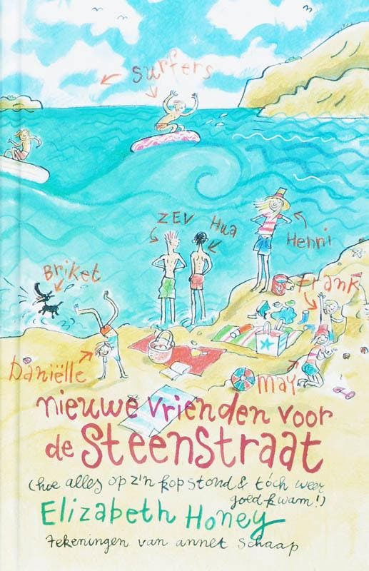 Nieuwe vrienden voor de Steenstraat (hoe alles op zn kop, Boeken, Kinderboeken | Jeugd | 10 tot 12 jaar, Zo goed als nieuw, Verzenden