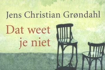 Dat weet je niet / Dwarsligger / 181 9789049801885, Verzenden, Gelezen, Jens Christian Grøndahl