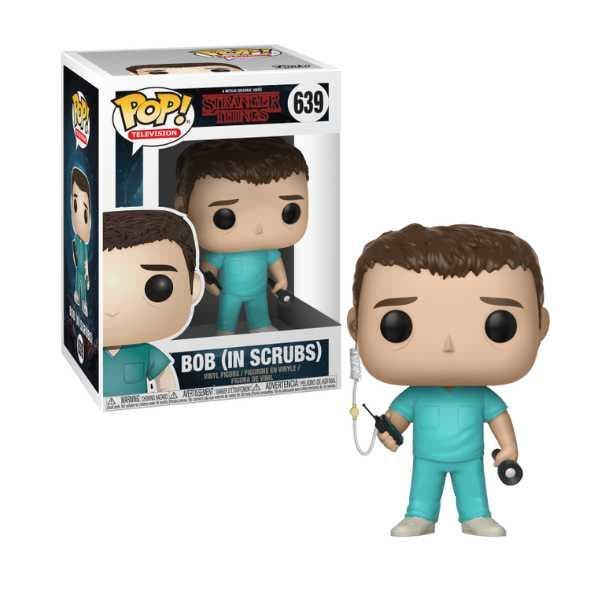 Funko Pop! Stranger Things: Bob in Scrubs #639, Verzamelen, Poppetjes en Figuurtjes, Nieuw, Verzenden