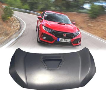 Capot Pour Honda Civic Hatchback 16-20 Look Type R, Auto-onderdelen, Verzenden, Nieuw