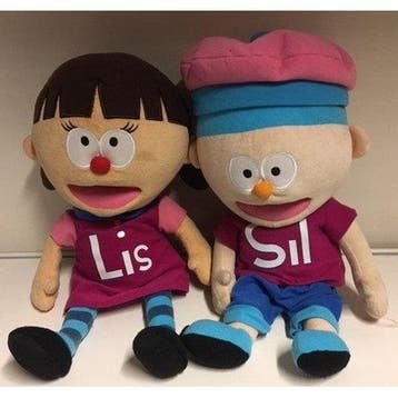 Sil op school Handpoppen Sil en Lis, Verzenden, Nieuw