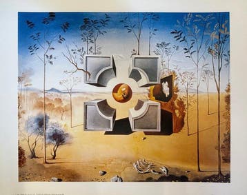 Salvador Dali (1904-1989) - “Sans titre, 1948”. Gesigneerd