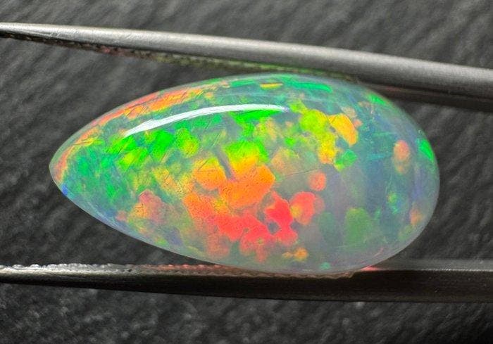 9,09ct Opaal Cabochon- 1.81 g, Verzamelen, Mineralen en Fossielen