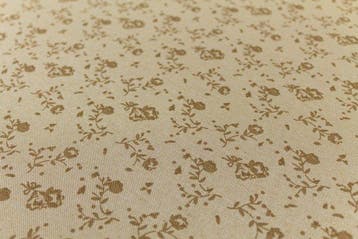 Panama-stof in katoenmix op beige achtergrond met beige