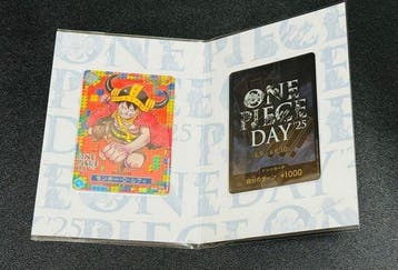 Bandai - 1 Card - One Piece - ONE PIECE DAY25 Monkey D., Nieuw