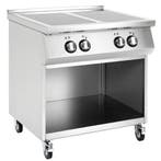 Inductiefornuis | 4 Kookpunten | 14kW (400V) | Open, Verzenden