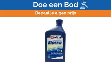 Bieden: Allpa Sierra 2-Takt Marine Engine Oil TC-W3 - 1L -, Ophalen of Verzenden