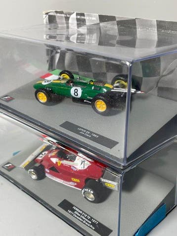 Altaya 1:43 - Modelauto (2) - Lotus 25 (1963) & Ferrari 312