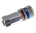 Staal/Messing DN 7.6 (7.2 Euro) Safety Luchtkoppeling, Verzenden