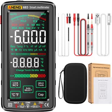 Sunydog Multimeter 6000 Counts | Tweede kansje | OP = OP, Verzenden, Zo goed als nieuw, Multimeter