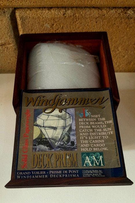 prisme de pont (Deck Prism) - Authentic Models - Verre -, Antiek en Kunst, Curiosa en Brocante