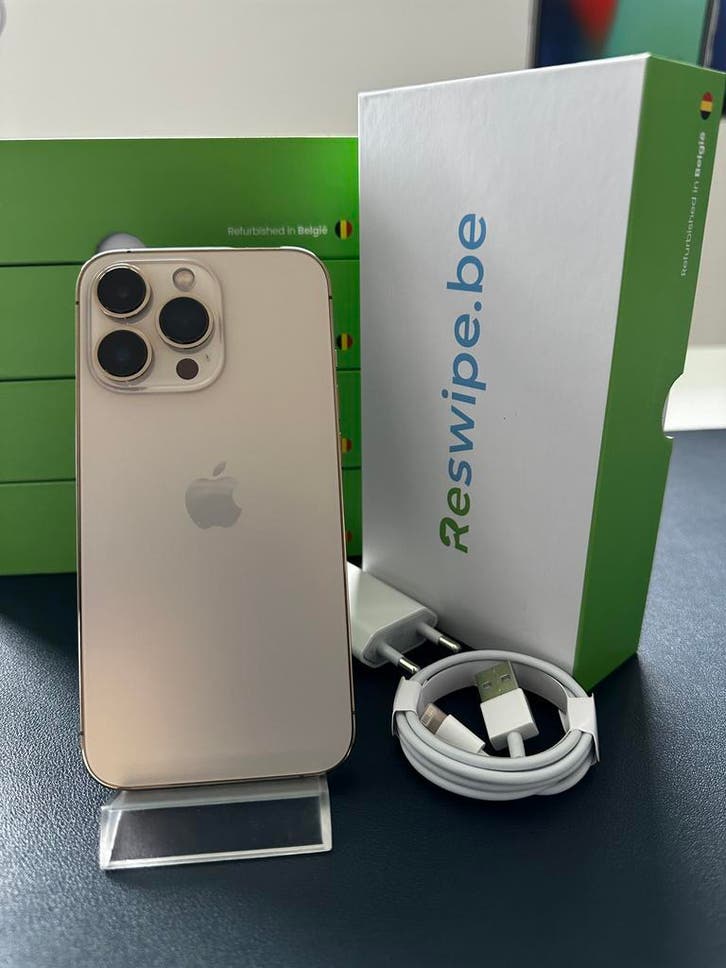iPhone 14 Pro 128GB 256GB 512GB 1TB Goud + 3 jaar garantie!, Télécoms, Téléphonie mobile | Apple iPhone, Enlèvement ou Envoi