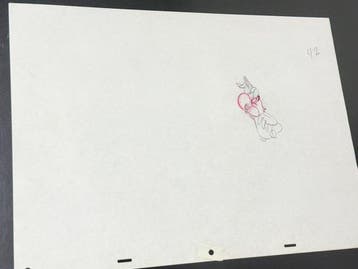 Walt Disney - Iago Animatie Tekening - Aladdin (Walt Disney,, Nieuw
