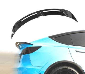 AILERON TESLA MODEL Y TURBO 20- NOIR BRILLANT, Verzenden