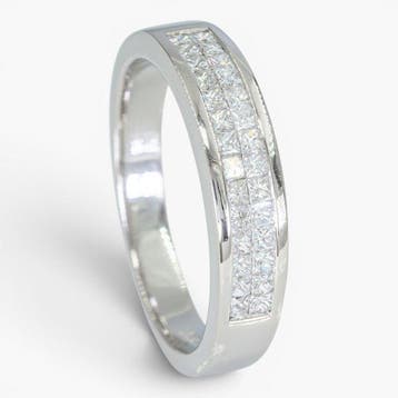 Sans prix de réserve - Bague - 18 carats Or blanc - 0.45ct., Nieuw