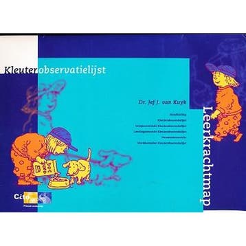 Kleuter observatielijst, Boeken, Schoolboeken, Verzenden, Nieuw