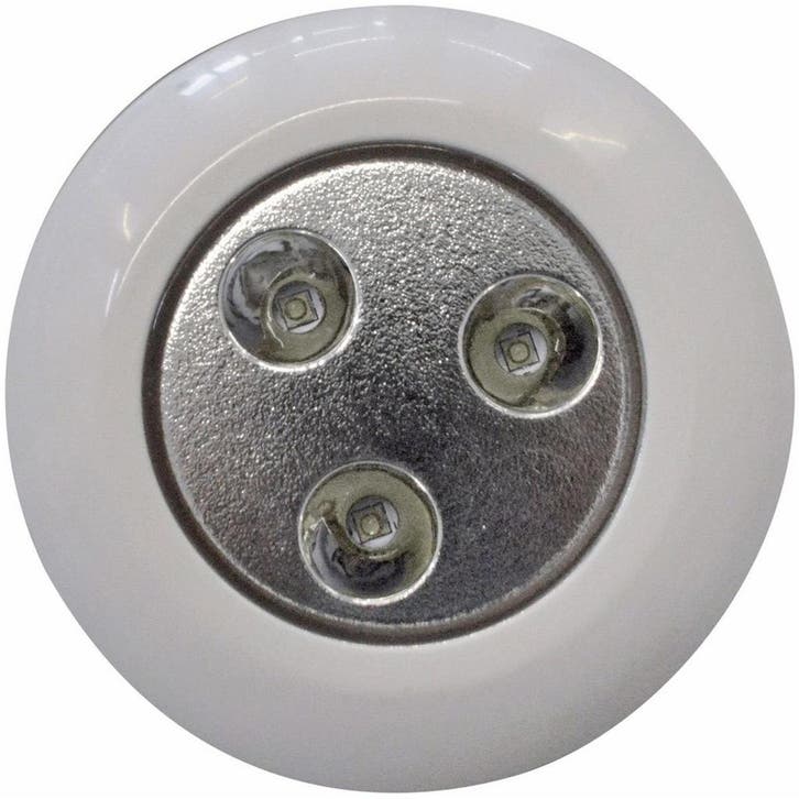 Onderwaterverlichting Boot 3 LED Blauw 10-30 Vdc 92mm, Watersport en Boten, Bootonderdelen, Nieuw, Ophalen of Verzenden