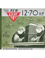 1938 ALVIS 12-70 BROCHURE ENGELS