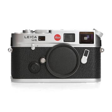 Leica M6 TTL .58mm Chrome (10474) - 1 jaar garantie, Audio, Tv en Foto, Ophalen of Verzenden, Zo goed als nieuw