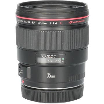 Tweedehands Canon EF 35mm f/1.4L USM CM6105, Ophalen of Verzenden, Gebruikt, Overige typen