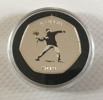 Banksy (1974) - Banksy Collectable Coin (The Coin Supplier)