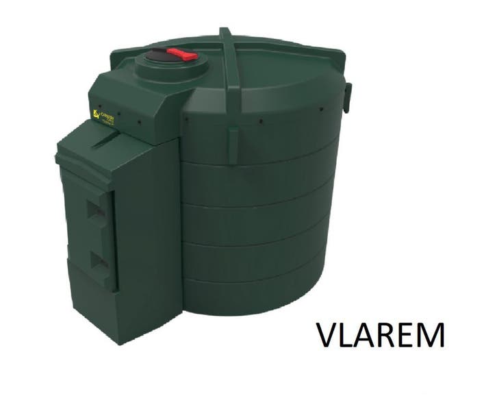 Dieseltank Carbery Vlarem premium 6.000 ltr verticaal, Bricolage & Construction, Bricolage & Rénovation Autre, Envoi
